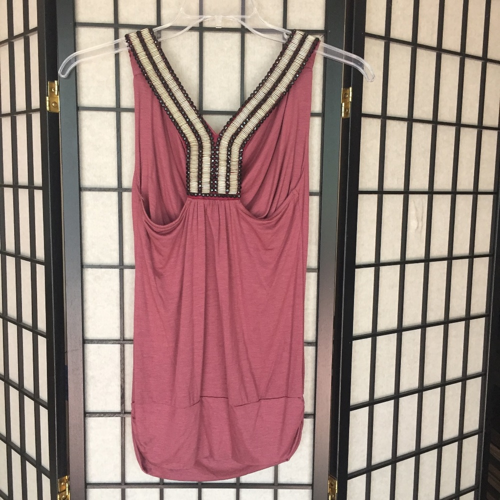 Charlotte Russe Racer Back Tank Top - Picture 3 of 6